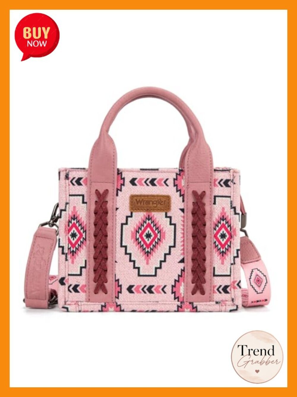 Mini Aztec Tote Bag Top Handle Purse with Crossbody Strap